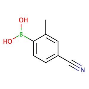 (4-Cyano-2-methylphenyl)boronic acid,CAS No. 313546-18-8.