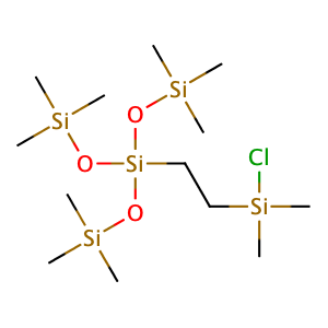 Tris(trimethylsilyloxy)silylethyl]dimethylchlorosilane,CAS No. 225794-57-0.