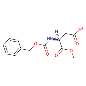 N-Cbz-L-Aspartic acid 1-methyl ester,CAS No. 4668-42-2.