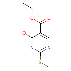 Ethyl1,4-dihydro-2-(methylthio)-4-oxo-5-pyrimidinecarboxylate,CAS No. 53554-29-3.