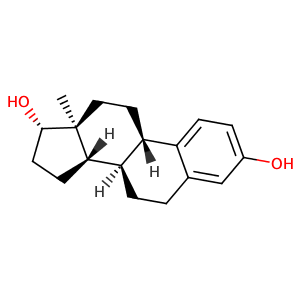 17β-oestradiol,CAS No. 50-28-2.