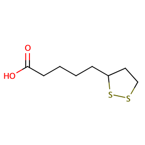 Alpha Lipoic Acid,CAS No. 62-46-4.