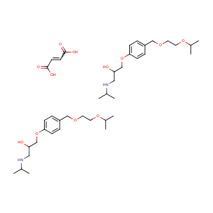 Bisoprolol Hemifumarate,CAS No. 104344-23-2.
