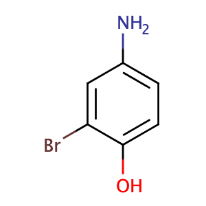 4-Amino-2-bromophenol,CAS No. 16750-67-7.
