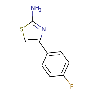 2-Amino-4-(4-fluorophenyl)thiazole,CAS No. 77815-14-6.