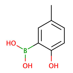 2-Hydroxy-5-methylphenylboronic acid,CAS No. 259209-21-7.