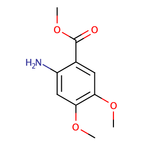 methyl 2-amino-4,5-dimethoxy-benzoate,CAS No. 26759-46-6.
