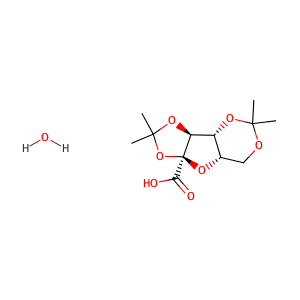 (-)-Diacetone-2-keto-L-gulonic acid monohydrate,CAS No. 68539-16-2.