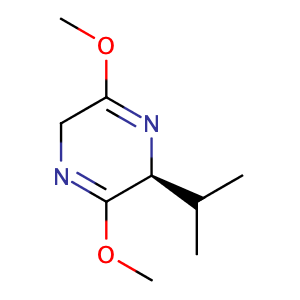 (2S)-(+)-2,5-Dihydro-3,6-dimethoxy-2-isopropylpyrazine,CAS No. 78342-42-4.