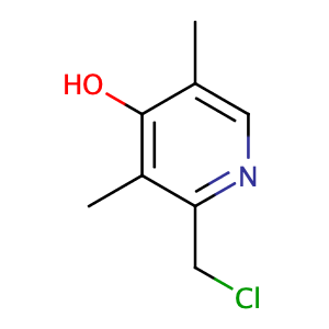 2-(Chloromethyl)-3,5-dimethyl-4-hydroxypyridine,CAS No. 220771-03-9.