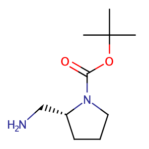 2-(R)-(aminomethyl)-pyrrolidine-1-carboxylic acid tert-butyl ester,CAS No. 259537-92-3.