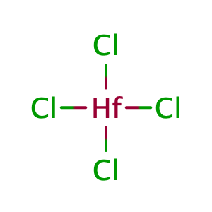 HAFNIUM (IV) CHLORIDE,CAS No. 13499-05-3.