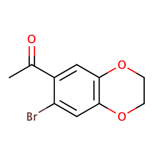 2'-Bromo-4',5'-(ethylenedioxy)acetophenone,CAS No. 59820-90-5.