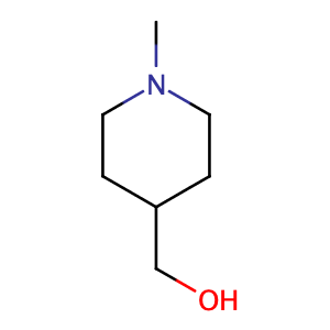 1-Methyl-4-piperidinemethanol,CAS No. 20691-89-8.