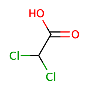 Dichloroacetic acid,CAS No. 79-43-6.