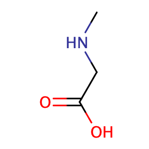 Sarcosine,CAS No. 107-97-1.