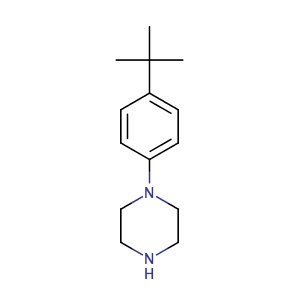 1-(4-tert-Butyl-phenyl)-piperazine,CAS No. 68104-61-0.