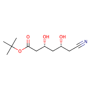 (3R,5R)-6-Cyano-3,5-dihydroxy-hexanoic Acid tert-Butyl Ester,CAS No. 125971-93-9.