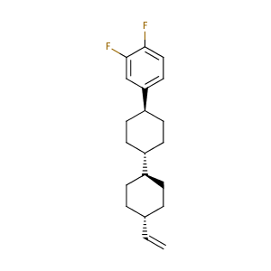 trans,trans-4-(3,4-Difluorophenyl)-4'-vinylbicyclohexyl,CAS No. 142400-92-8.