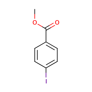 Methyl 4-iodobenzoate,CAS No. 619-44-3.