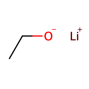 Lithium ethoxide,CAS No. 2388-07-0.