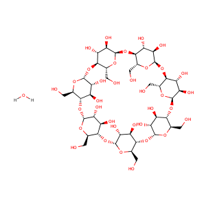 beta-Cyclodextrin hydrate,CAS No. 68168-23-0.