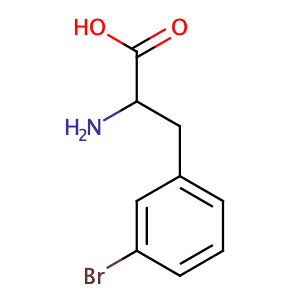 3-bromo-Phenylalanine,CAS No. 30163-20-3.