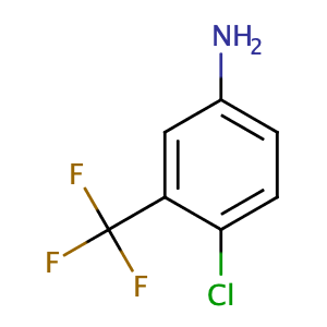 4-Chloro-3-(trifluoromethyl) aniline,CAS No. 320-51-4.