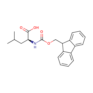 FMOC-L-Leucine,CAS No. 35661-60-0.
