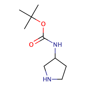3-N-Boc-aminopyrrolidine,CAS No. 99724-19-3.