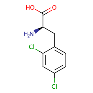 L-2,4-DICHLOROPHENYLALANINE,CAS No. 111119-36-9.