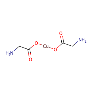 Bis(2-aminoacetoxy)copper,CAS No. 13479-54-4.