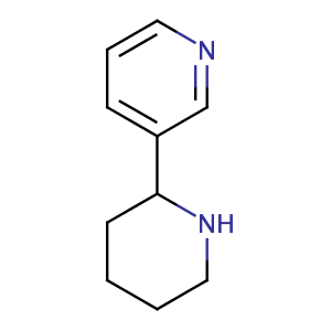 2-(3'-pyridyl)-piperidine,CAS No. 13078-04-1.