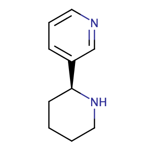(S)-3-(Piperidin-2-yl)pyridine,CAS No. 494-52-0.