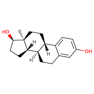 13β-methyl-1,3,5(10)-gonatrien-3,17α-diol,CAS No. 57-91-0.