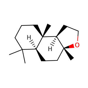 (3aR,9aS,9bR)-3a,6,6,9a-tetramethyldodecahydronaphtho[2,1-b]furan,CAS No. 6790-58-5.