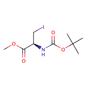 Boc-3-iodo-D-alanine methyl ester,CAS No. 170848-34-7.