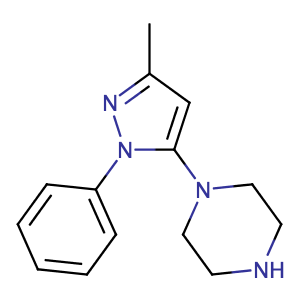 1-(3-methyl-1-phenyl-1H-pyrazole-5-yl) piprazine,CAS No. 401566-79-8.