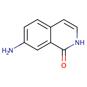 1(2H)-Isoquinolinone,7-amino-(9CI),CAS No. 174302-46-6.
