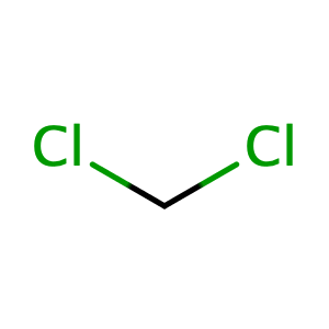 Dichloromethane,CAS No. 75-09-2.