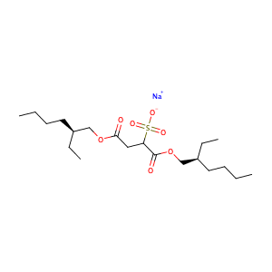 Docusate Sodium,CAS No. 577-11-7.