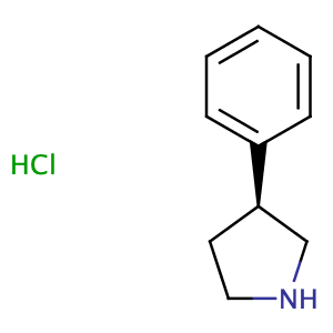 (S)-3-PHENYL-PYRROLIDINE HYDROCHLORIDE,CAS No. 1094670-20-8.