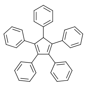 (2,3,4,5-tetraphenylcyclopenta-2,4-dien-1-yl)benzene,CAS No. 2519-10-0.