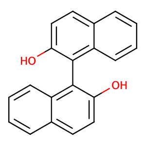 1,1'-binaphthyl-2,2'-diol,CAS No. 602-09-5.