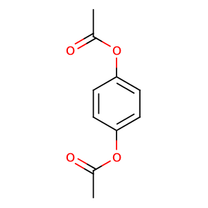 1,4-Benzenediol, 1,4-diacetate,CAS No. 1205-91-0.