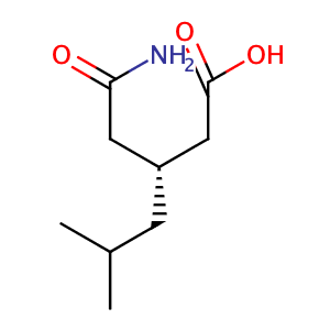 (R)-(-)-3-(Carbamoymethyl)-5-methylhexanoic acid,CAS No. 181289-33-8.