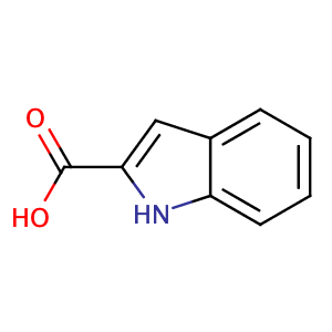 1H-indole-2-carboxylic acid,CAS No. 1477-50-5.
