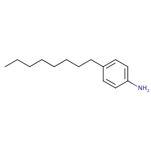 4-(n-octyl)aniline,CAS No. 16245-79-7.