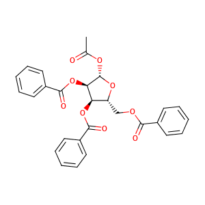 beta-D-Ribofuranose 1-acetate 2,3,5-tribenzoate,CAS No. 6974-32-9.