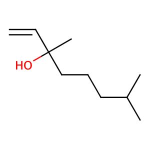 3,7-dimethyl-oct-1-en-3-ol,CAS No. 18479-49-7.